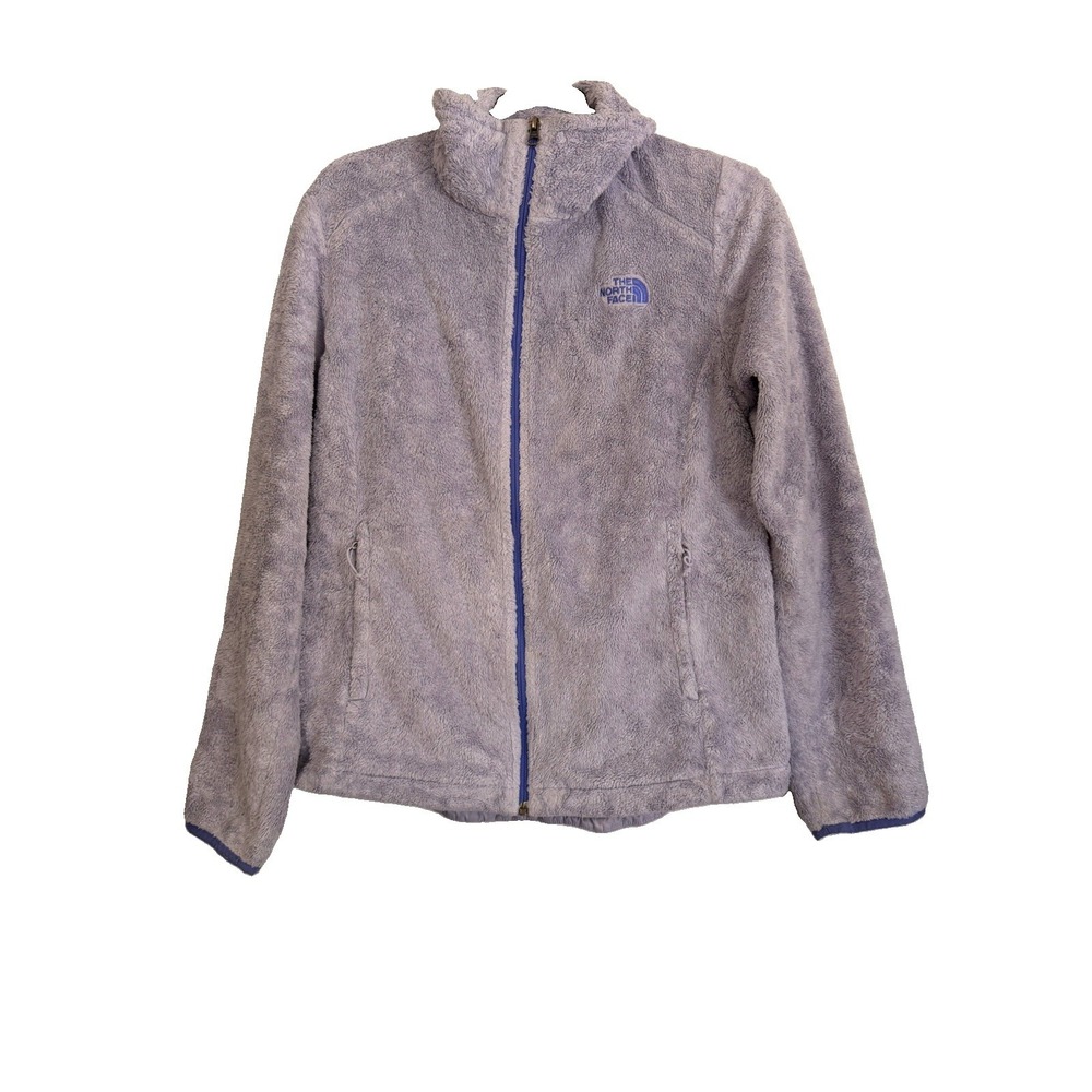 The North Face Women's‎ Size M Full Zip Fleece Jacket Embroidered Logo